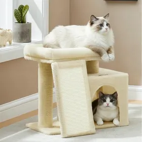 Meilleurs prix pour Arbre à chat centre dactivités avec griffoir en sisal