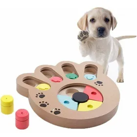 Comparer les prix de Jouet interactif éducatif pour chien jeu dintelligence caché pour chien et chat distributeur de nourriture interactif pour chien.
