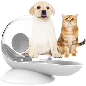 Comparer les prix de Fontaine a eau pour chat sans electriciteAbreuvoir à gravité Automatique Distributeur de Bol deau pour Chien et Chat -Gris