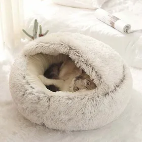 Comparer les prix de Panier pour Chat Moelleux Anti Stress Extra Doux Lit Apaisant pour Chien Canapé XL Confortable Lavable Maison CoussinAntidérapant
