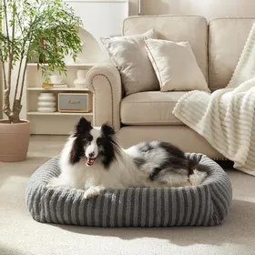 Comparer les prix de Panier pour chien déhoussable - SIGHTMARK - 64x54x18 cm - Gris - Mousse à mémoire de forme - Déhoussable