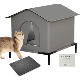 Meilleurs prix pour Niche dextérieur pour chat Résistante aux intempéries