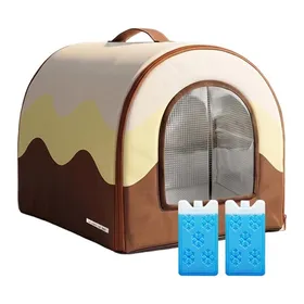 Meilleurs prix pour Chat Frais pour Chat  Nid Estival pour Chiottte Rafraîchissante pour Chaton  pour Amoureux des Animaux Appartement Bru CORBEILLE