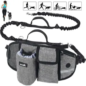 Meilleurs prix pour Laisse de chien Pecute laisse mains libres pour chien jusquà 110 kg choc confortable Ab