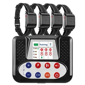 Comparer les prix de Collier de dressage pour chien 3 en 1 GPS pour chien avec 3 modes 9 l'intensité traceur GPS clôture électronique pack anti-fugue