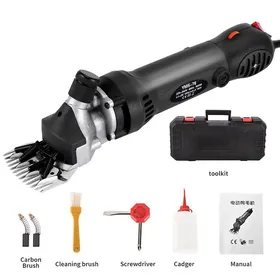 Meilleurs prix pour Tondeuse Mouton 900W Électrique Professionnelle 6 Vitesses Réglables Lame Acier Carbone 2400RPM Tête de Coupe Inox  Câble 3M