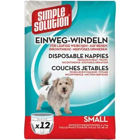 Comparer les prix de Couches Jetables Pour ChiensTaille Petite 12pc