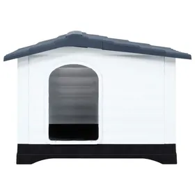 Meilleurs prix pour Meilleures Abris - Cage - Niche pour chien Gris 90,5x68x66 cm Polypropylène SSD2179363