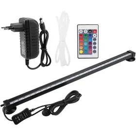 Meilleurs prix pour 100-240V Lampe LED pour aquarium - Lampe à changement de couleur de télécommande colorée - Lampe à bulles sous-marine - 46cm -