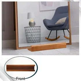 Meilleurs prix pour Support de Miroir sur Pied en Bois avec Base Antidérapante pour Miroirs Pleine Longueur 25 X 58 X 38 cm Support Stable .