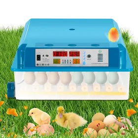 Comparer les prix de Riossad Couveuse Poussins Eco l'incubateur Couveuse pour 64 œufs de poule COUVEUSE INCUBATEUR