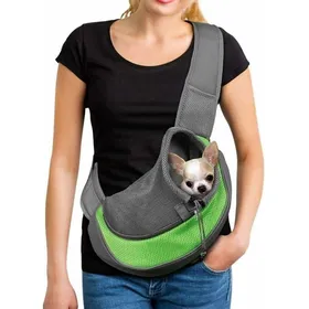 Comparer les prix de 1 Sac de Transport Chien et Chat Respirant Bandoulière Réglable Sling pour Animaux