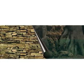 Comparer les prix de EBI Poster fond d'aquarium - 120 x 50 cm - Imprimé Arbre / Mur