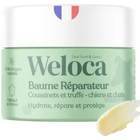 Comparer les prix de Baume Coussinet chien - Répare, hydrate, Protège - 100% Naturel - 50 ml - Fabriqué en France