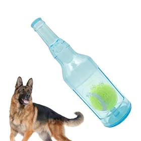 Meilleurs prix pour Jouet Pour Chien Cruncher De Bouteille Deau Jouet Pour Chien Avec Balle Dans Une Bouteille Jouet Interactif Couineur