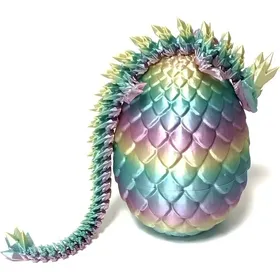 Meilleurs prix pour 2024 NOUVEAU Magnifique Dragon en Cristal Oeuf de Dragon de Pâques Jouet de Décompression Décoration de la Maison A100