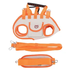 Meilleurs prix pour Harnais de transport pour chien - ULISEM - Ergonomique - Respirant - Modèle sac à dos - Orange - Taille S - Tissu Oxford