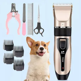 Meilleurs prix pour Tondeuse pour Chien Professionnelle Tondeuse Chien Poil Long Epais Electrique Sans Fil Kit Toilettage Chien Ra TONDEUSE POUR ANIMAL