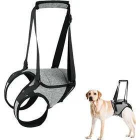 Meilleurs prix pour Harnais de soutien pour chien - OKZ® - Tissu polyester doux et respirant - Poignée amovible - Taille M