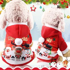 Meilleurs prix pour Manteau dhiver chaud pour chien et chat coton avec boutons taille L pour petits chiens