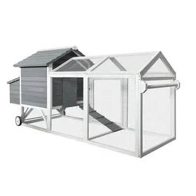 Meilleurs prix pour Poulailler en bois HOME DELUXE FERA – 224 x 107 cm