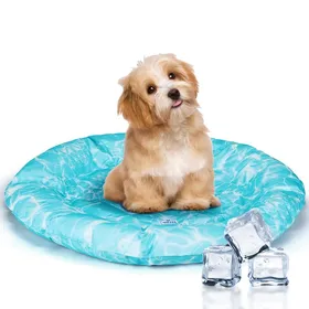 Meilleurs prix pour Nobleza - Tapis Rafraichissant Chien, Chat, Lit Rafraîchissant pour Chien, Coussin de Refroidissement Automatique, 62CM