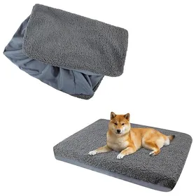 Meilleurs prix pour Housse de re pour lit de chien - Peluche douce ble imperméable housse pour matelas pour animaux de compagnie cou PROTECTION MATELAS