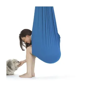 Comparer les prix de Balançoire sensorielle thérapeutique pour enfants et adultes 100 X 280CM  avec support mural（Couleur : se référer à limage 1）