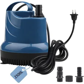 Comparer les prix de Mini Pompe Eau Pompe Submersible 2500 L/H 40W 230V Pompe Vide Cave Hauteur de Refoulement 23 M pour JardinAquariumÉtangFontaine