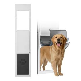 Meilleurs prix pour Chatière pour Porte Coulissante en Verre-Duoku-Adaptée aux Chiens et Chats Idéale pour les Locataires Taille XL