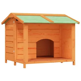 Comparer les prix de Meilleures Abris - Poulailler Chenil marron 96x87x805 cm bois de pin solide SSD7328062