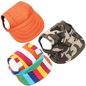 Meilleurs prix pour Casquette de baseball respirante pour chien modèle Sunbonnet Premium pour un chien moderne et élégant. Label