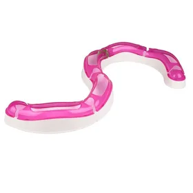 Comparer les prix de Jeu Tunnel interactif pour chat avec balle rose et blanc