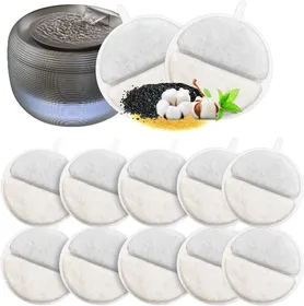 Comparer les prix de Lot de 12 filtres de Fontaine à Eau pour pour Fontaine à Eau pour Fontaine à Eau et Chat 2,5 l (F-016B)