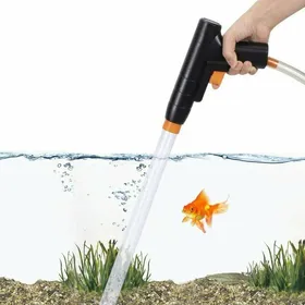 Comparer les prix de Aspirateur de Boues dAquarium Nouveau pour des Changements deau Rapides avec Bouton dAspiration Kit de Nettoyage de Gravier