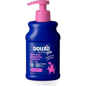 Meilleurs prix pour Ultra-Safe Shampoing Anti-démangeaisons pour Chien250mLNettoie et apaise la PeauLaisse Le Pelage Doux et éclatantFormule