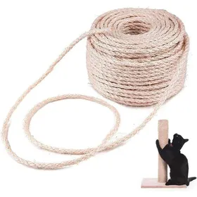 Meilleurs prix pour Corde en Sisal Naturelle pour Chat Scratch Pilier Corde remplacer Décoration de Bricolage de Jardin et Maison 30mx4mm