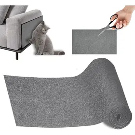 Meilleurs prix pour Griffoir Chat Canapé Protection canape Chat Tapis Griffoir pour Facile à Couper Meubles Murs Sisal et Gris clair gris ARBRE A CHAT