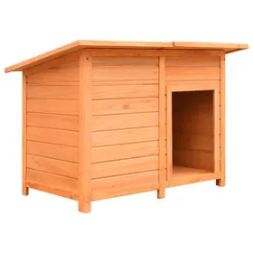 Comparer les prix de Automne/hiverNiche pour chiens Bois de pin et de sapin solide 120x77x86cm - HAuteur:86cm - Grande Taille &FR_166616