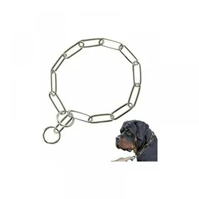Meilleurs prix pour Collier de dressage pour chien - 1 réglable acier solide chaîne 4.0mm×65cm classique - Collier Étiquette