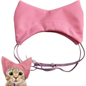 Meilleurs prix pour Bonnet de Bain Imperméable en Tissu Oxford pour Chien/Chat Protection des Oreilles Réglable .