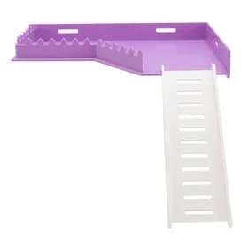Meilleurs prix pour OMABETA Plate-forme de jeu pour hamster Plate-forme pour hamster avec échelle pour cage plate-forme animalerie jouet Tapez 1