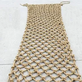 Meilleurs prix pour 1x3m Filet Décoratif Corde Sécurité Protection Chanvre Corde Net - Les Escaliers Bébé De Garde-corps De Garde