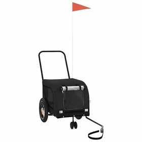 Meilleurs prix pour SWEET®Chariot pour Chat /ChienPoussette /Remorque de vélo pour animaux de compagnie noir EU26_681134