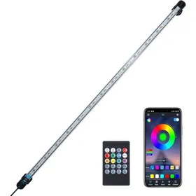 Comparer les prix de LED Aquarium Lumière SubmersibleLampe Aquarium de poisson avec télécommande et contrôle de APPbricolage complet 92cm