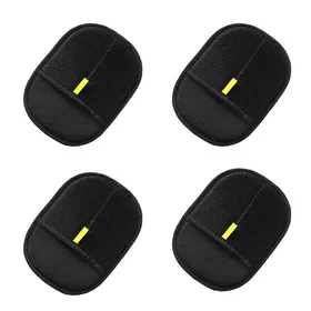 Comparer les prix de INF Lot de 4 Gants Anti-Poils dAnimaux Statiques - Réutilisables pour Chat et Chien Noir