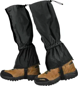 Meilleurs prix pour Guêtres de randonnée - YYV - Imperméables - Résistantes à la neige - Couleur noire - Protection efficace