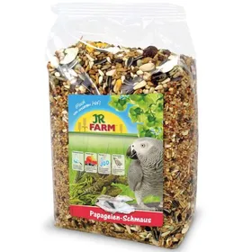 Comparer les prix de Aliment Jr Farm pour Amazones Perroquets Gris dAfrique et autres grands perroquets enrichi aux coquilles dhuîtres 1kg