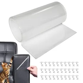 Comparer les prix de Autocollants anti-rayures pour canapé 3 mètres de ruban adhésif anti-rayures pour chats et chiens pour éviter les griffures de