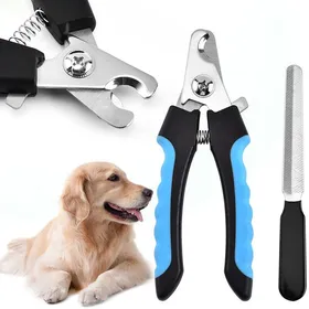 Comparer les prix de Coupe-ongles pour chien et chat - Grandes moyennes et petites races - Avec verrouillage de sécurité - Argent